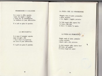 Foto 11 - Descrizione della bruschetta con i pomodori. Fonte: Capuano (1987).