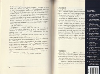 Foto 14 - Descrizione della bruschetta con i pomodori. Fonte: Sada (1991).