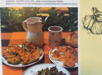 Foto 3 - La ricetta dei peperoni fritti. Fonte: Sada (1990).