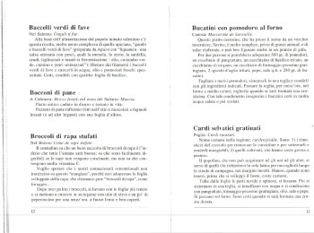 Foto 1 - La ricetta dei cardoni gratinati. Fonte: Sada (1991).