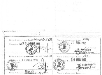 Figura 5 – Licenza di vendita di prodotti agricoli, tra cui la cima di rapa (1985). Fonte: Archivio storico del Comune di Minervino Murge (BAT).
