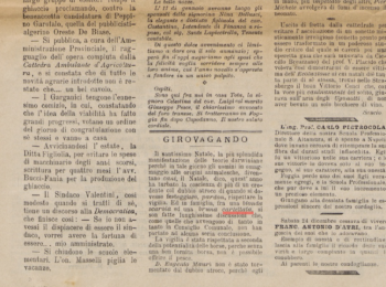 Figura 2 – Articolo sul Natale. Fonte: “Don Chisciottino” (anno 2, numero 1 – 1906), Foggia.
