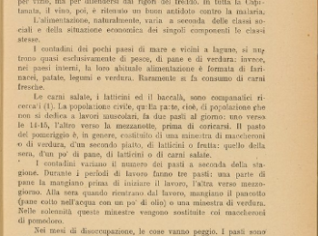 Figura 10 - Notizie sulle condizioni economico-sociali ed igienico-sanitarie della popolazione di Capitanata. Fonte: Giovanetti (1925) - ©www.internetculturale.it.