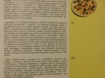 Figura 12 – ‘Puddiche’ tra le ricette tradizionali di Lecce. Fonte: AA.VV. (1990).