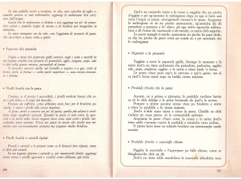 Figura 2 – Ricetta “Piselli freschi con carciofi ripieni”. Fonte: Panza (1982).