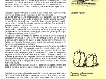Figura 5 - Ricetta dei carciofi ripieni. Fonte: AA.VV. (1990).