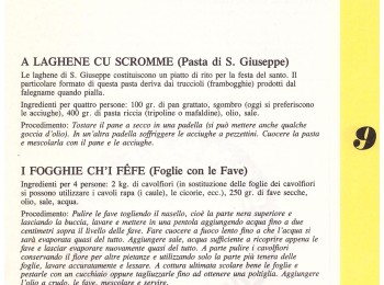 Figura 5 - Ricetta "Rèise, Patène e cuozze" (riso, patate e cozze). Fonte: Pasquale (Anonimo, 1989).